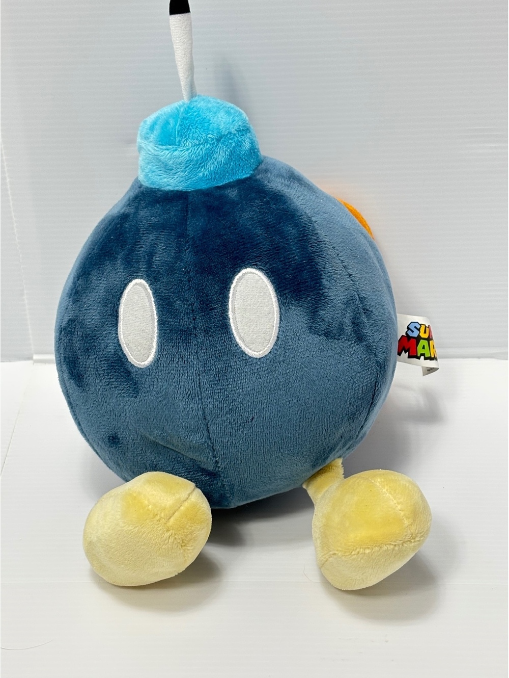 Super Mario Bob-omb Plush Toy with Wind Up Key on Back-Soft Plush Toy Figure GUC